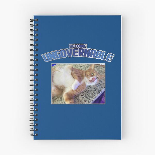 Item preview, Cat Become Ungovernable - Fielder the Cat designed and sold by ReggieRaggz.