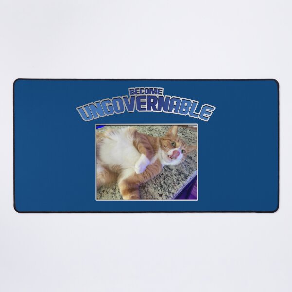 Item preview, Cat Become Ungovernable - Fielder the Cat designed and sold by ReggieRaggz.