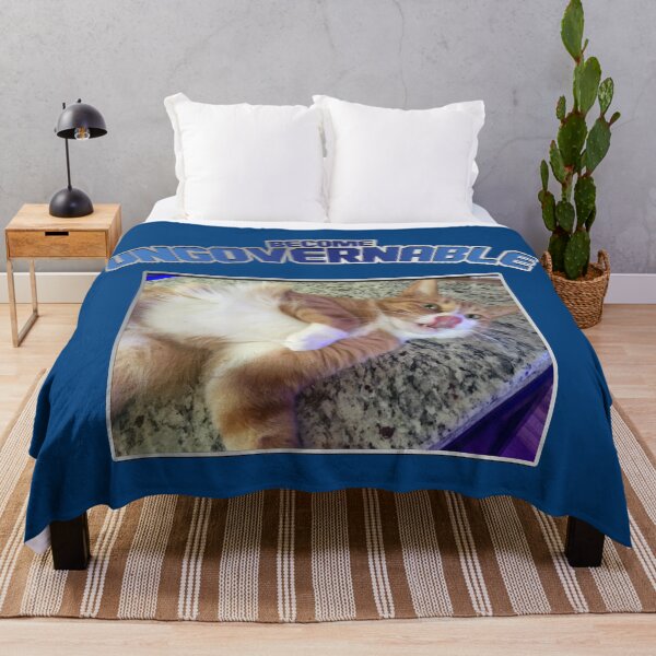 Item preview, Cat Become Ungovernable - Fielder the Cat designed and sold by ReggieRaggz.