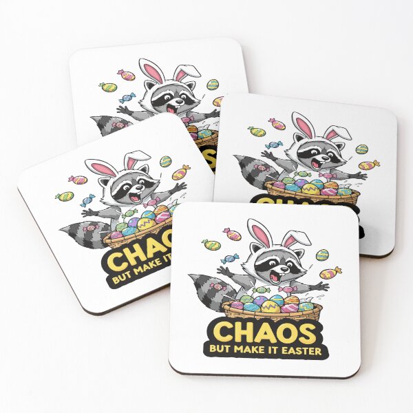 Item preview, TRASH PANDA EASTER DAY CHAOS BUT MAKE IT EASTER designed and sold by Uglyandcute.