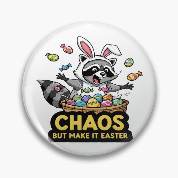 Item preview, TRASH PANDA EASTER DAY CHAOS BUT MAKE IT EASTER designed and sold by Uglyandcute.
