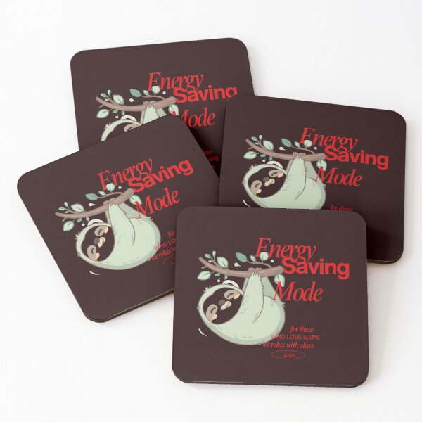 Item preview, Energy Saving Mode – Słodki Leniwiec designed and sold by SassyGin.
