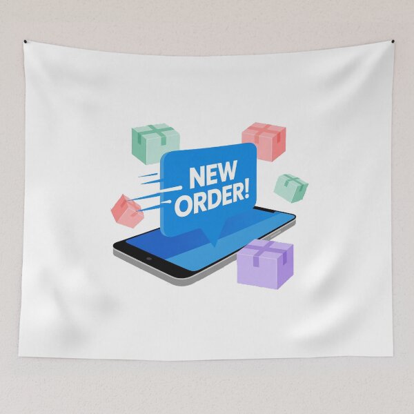 Item preview, New Order Just Dropped Funny Ecommerce Seller Design designed and sold by YounexxART.