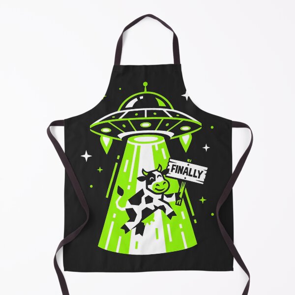 Item preview, UFO Abducting Cow designed and sold by KeremYurtseven.