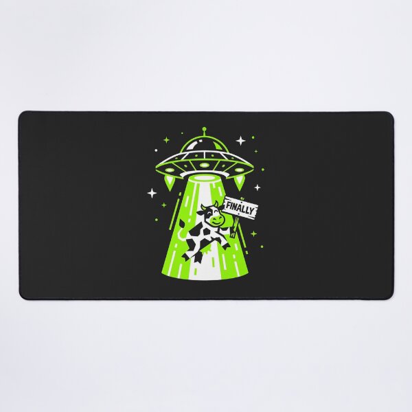 Item preview, UFO Abducting Cow designed and sold by KeremYurtseven.