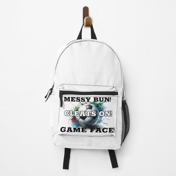 Item preview, Messy Bun Cleats On Game Face Soccer designed and sold by MartinTees.