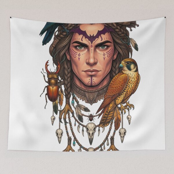 Item preview, The handsome tribal chief designed and sold by PP&RAINBOW SHOP.