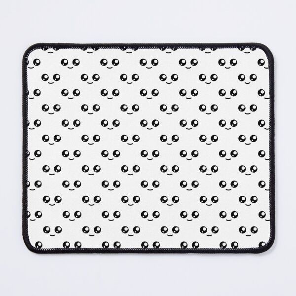 Item preview, Sweet kawaii happy face pattern designed and sold by BlushyPrint.