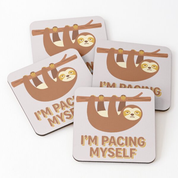 Item preview, I'm Pacing Myself Slow Sloth designed and sold by KeremYurtseven.