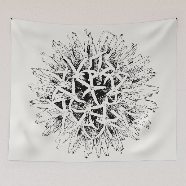 Item preview, Thistle - (#F0EEE9) designed and sold by The Stippler Process.