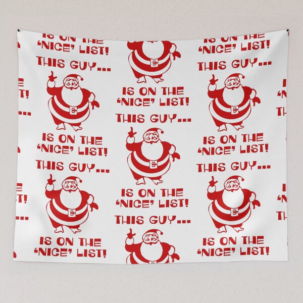 Item preview, This Guy Is On The Nice List designed and sold by Normbot2000.