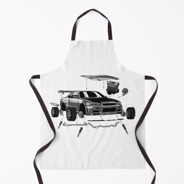Item preview, JDM Skyline Exploded View designed and sold by MKDSN.