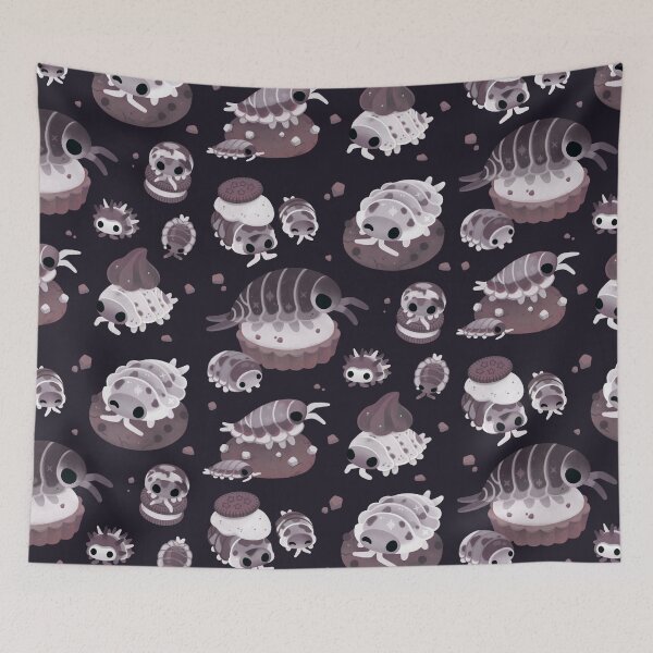 Item preview, Cookies and cream and isopod - dark designed and sold by pikaole.