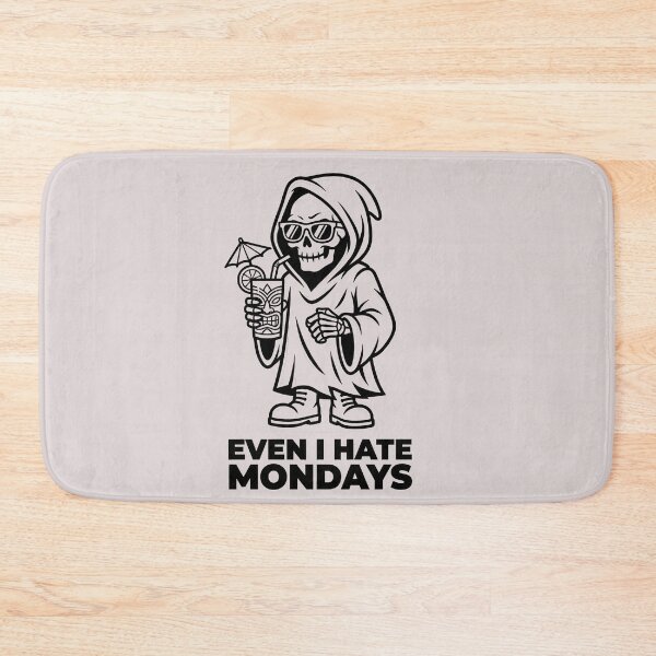 Item preview, Even I Hate Mondays Grim Reaper designed and sold by KeremYurtseven.
