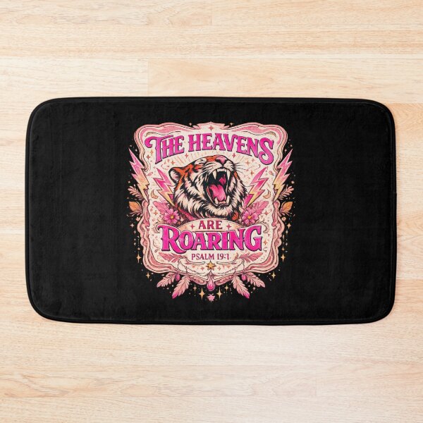 Item preview, The Heavens Are Roaring Shirt | Psalm 19:1 Christian Tiger Tee | Bold Faith Graphic | Pink Vintage Religious Design designed and sold by SjoyStudio.