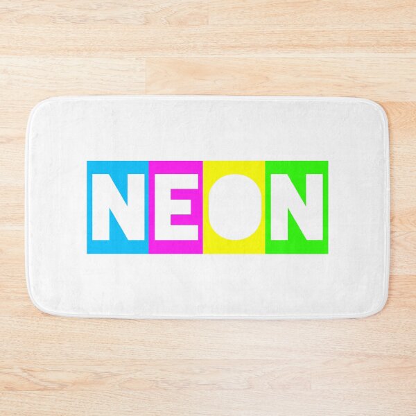 Item preview, Neon Colors Word Text designed and sold by Jeallan Designs.