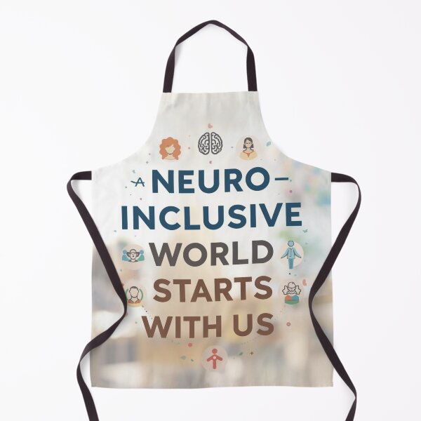Item preview, A Neuro-Inclusive World Starts With Us | Inclusion Quote designed and sold by YvkafromPoland.