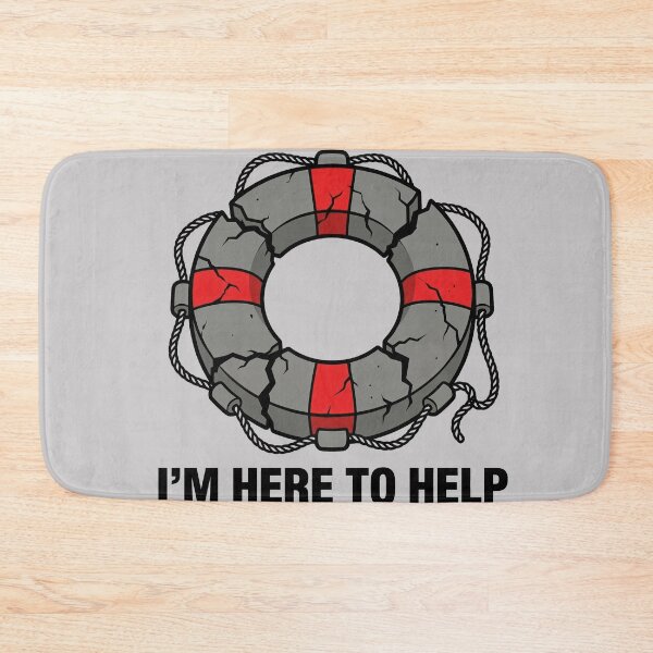 Item preview, I'm Here To Help Bomb Life Preserver designed and sold by KeremYurtseven.