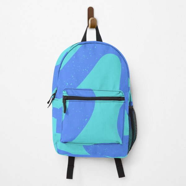 Item preview, Feeling Groovy Pattern in Blue & Aqua   designed and sold by Ink & Print Store .