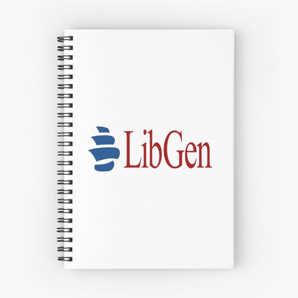 Item preview, LIBGEN designed and sold by oddwonders.