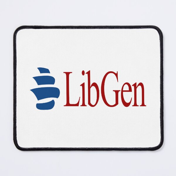 Item preview, LIBGEN designed and sold by oddwonders.