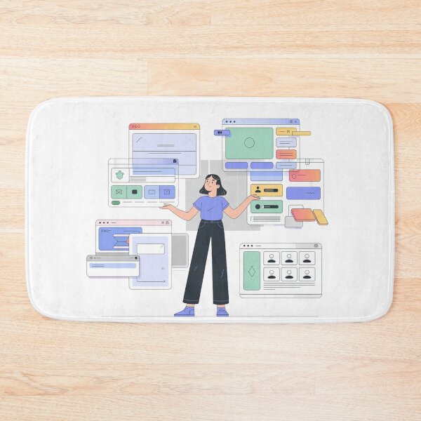 Item preview, Woman Building Online Store From 0 to Success Ecommerce Design designed and sold by YounexxART.