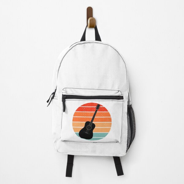 Item preview, The Acoustic Guitar Retro Sunset  designed and sold by GiraffeandStuff.