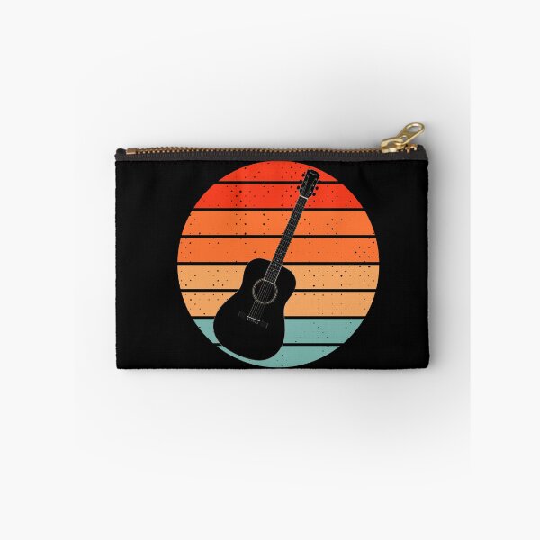 Item preview, The Acoustic Guitar Retro Sunset  designed and sold by GiraffeandStuff.