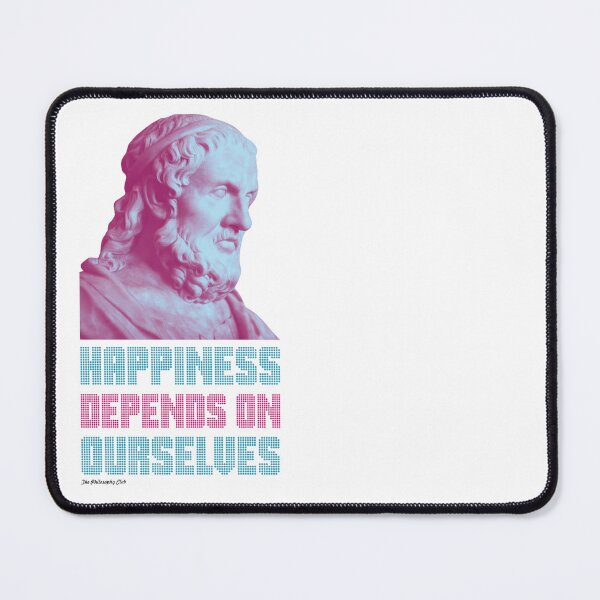 Item preview, Happiness Depends on Ourselves. Aristotle designed and sold by Stobronka Studio.