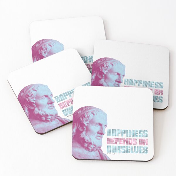 Item preview, Happiness Depends on Ourselves. Aristotle designed and sold by Stobronka Studio.