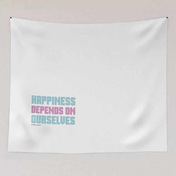 Item preview, Happiness Depends on Ourselves. Aristotle designed and sold by Stobronka Studio.