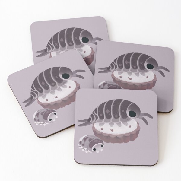 Item preview, Cookies and cream and isopod - white designed and sold by pikaole.