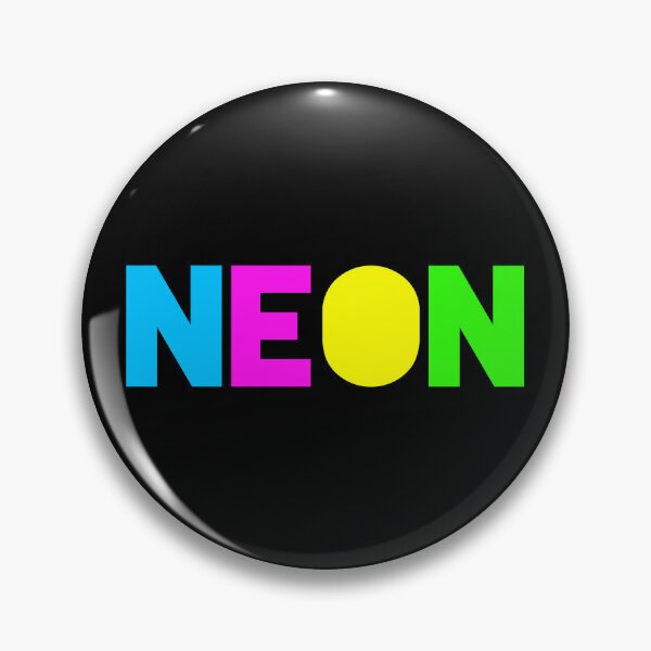 Item preview, Neon Colors Word designed and sold by Jeallan Designs.
