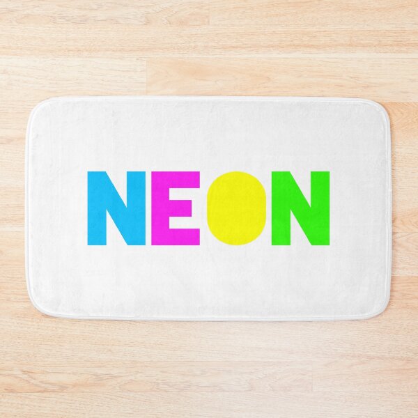 Item preview, Neon Colors Word designed and sold by Jeallan Designs.