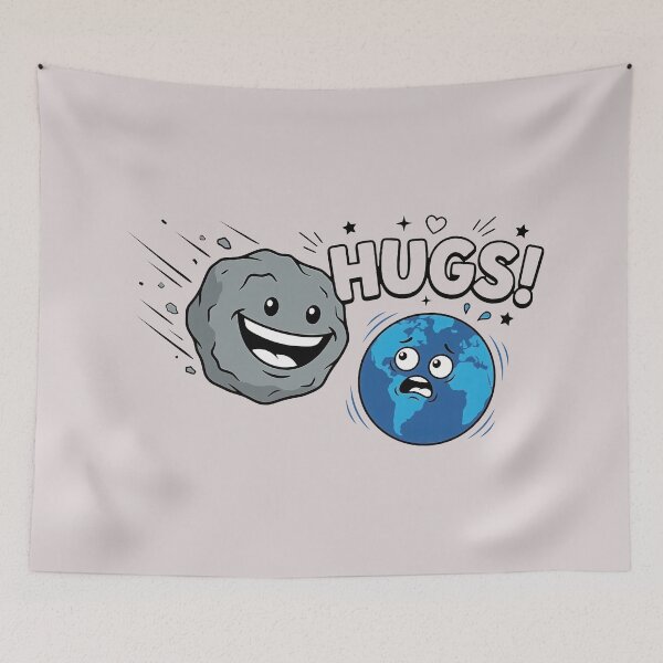 Item preview, Meteor Earth Hugs Extinction designed and sold by KeremYurtseven.