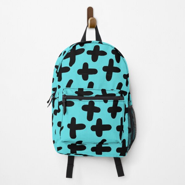 Item preview, Happy Little Crosses in Teal designed and sold by Ink & Print Store .