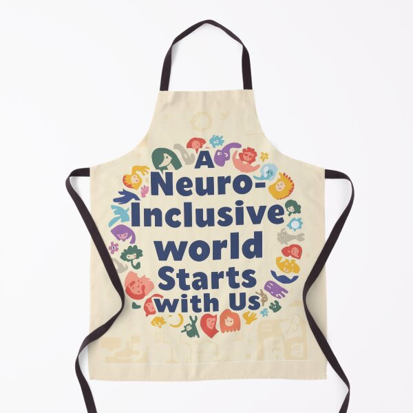 Item preview, A Neuro-Inclusive World Starts With Us | Inclusion Quote designed and sold by YvkafromPoland.