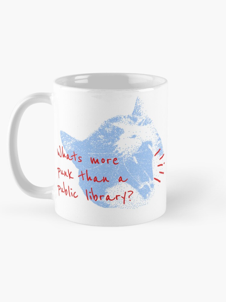 Thumbnail 5 of 6, Coffee Mug, Punk Public Library designed and sold by TheWizardRyn.