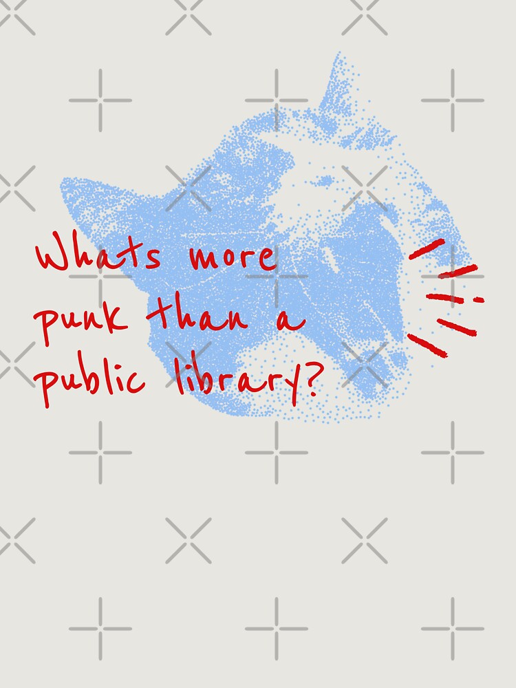 Thumbnail 6 von 6, Premium Oversized Pullover, Punk Public Library designt und verkauft von TheWizardRyn.