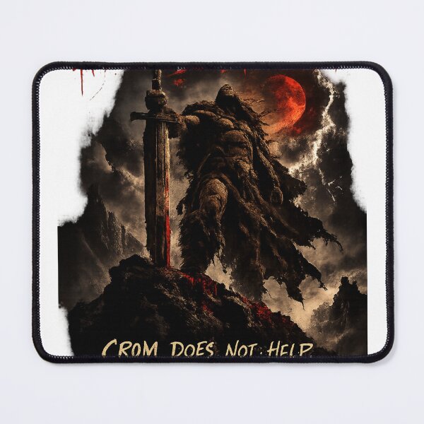 Item preview, Crom Cares Not – Victory Is Expected | Barbarian God Design designed and sold by VoidLaughs.