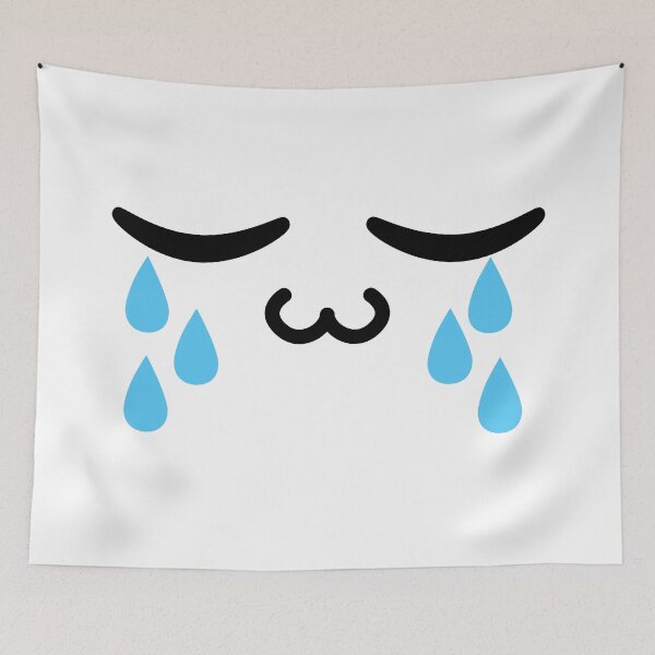 Item preview, Cute kawaii owo crying face designed and sold by BlushyPrint.