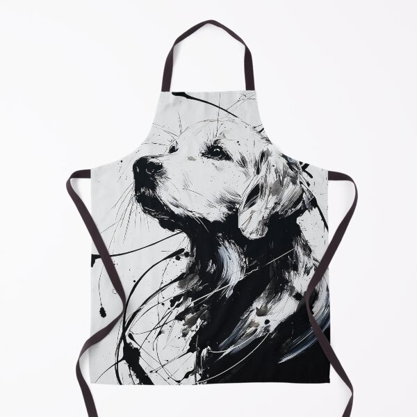 Item preview, Abstract Portrait of a Golden Retriever designed and sold by lautir.