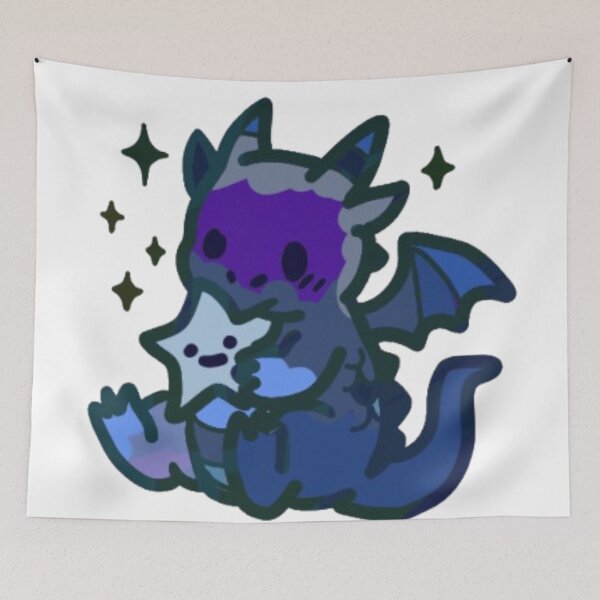 Item preview, Cute Galaxy Bat Dragon designed and sold by RenaraArt.