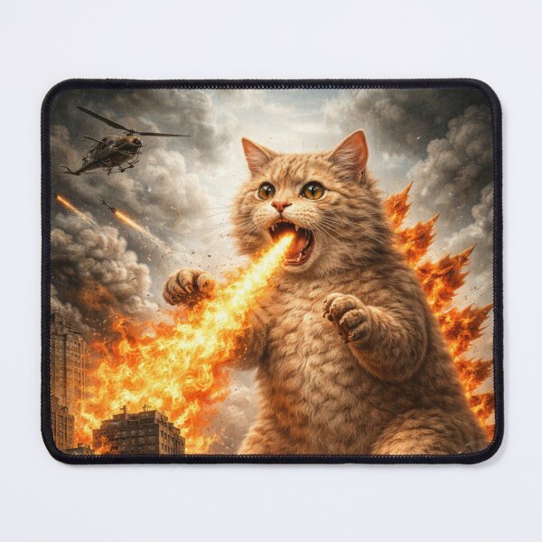 Item preview, Kaiju Kitty designed and sold by Theweirdwarehouse.