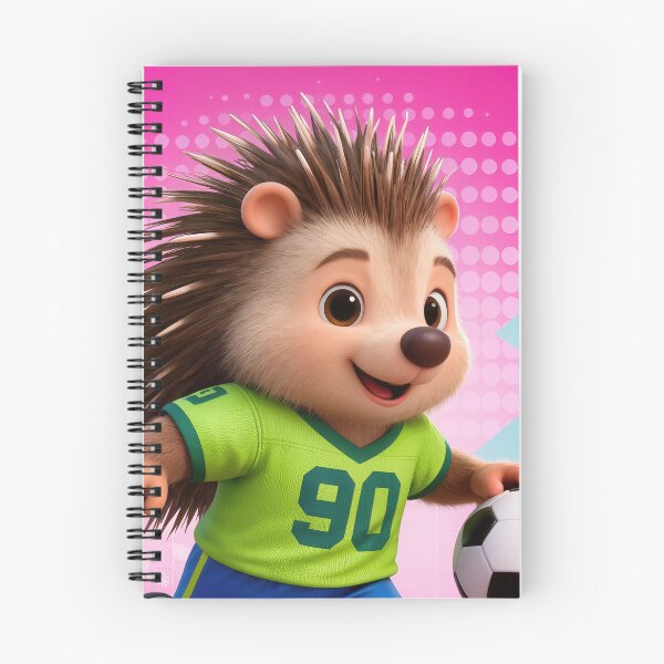 Item preview, Neon Porcupine: Soccer Star designed and sold by SynthRaccoon.