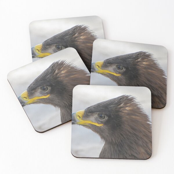 Item preview, Close-Up Portrait Of A Majestic Eagle With Sharp Beak And Intense Eye Detail designed and sold by Nmallia.