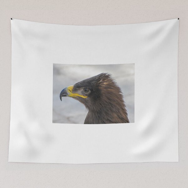 Item preview, Close-Up Portrait Of A Majestic Eagle With Sharp Beak And Intense Eye Detail designed and sold by Nmallia.