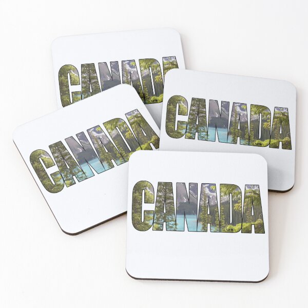Item preview, Canada Moraine Lake Typography designed and sold by Capturetees.
