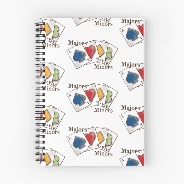 Item preview, Bridge Card Game, Majors Minors, cartoon,  designed and sold by DebbieJoyArt.