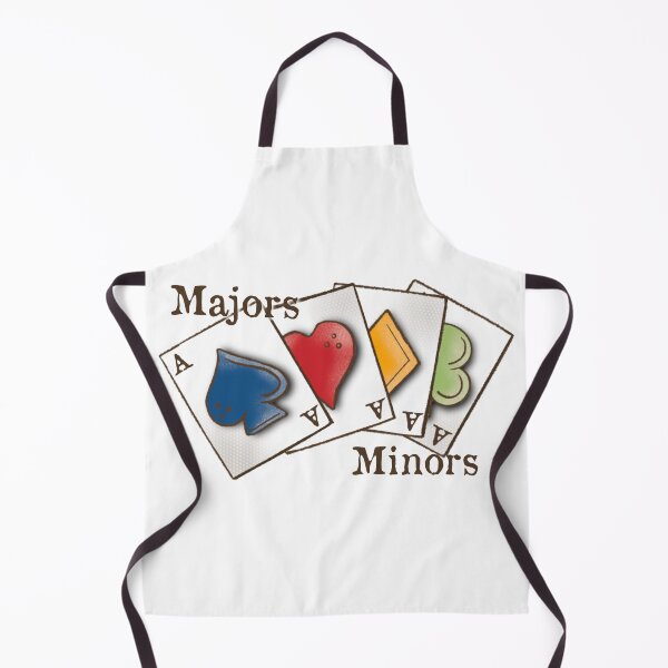 Item preview, Bridge Card Game, Majors Minors, cartoon, designed and sold by DebbieJoyArt.